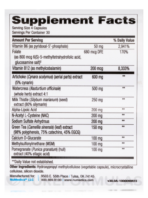 Dual-Tox DPO® - 120 Vegetable Capsules - Alternate View 4