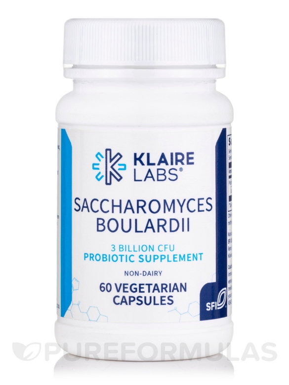 Saccharomyces Boulardii 3 Billion CFU - 60 Vegetarian Capsules