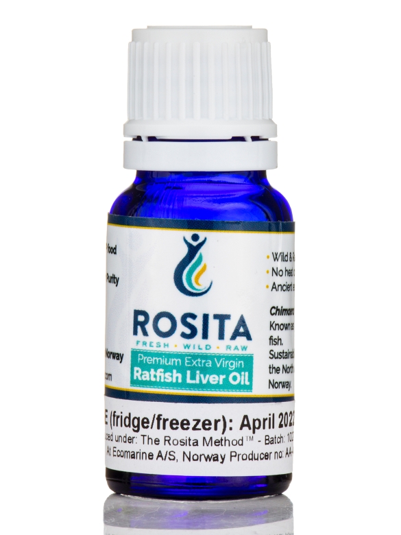 Premium Extra Virgin Ratfish Liver Oil - 10 ml