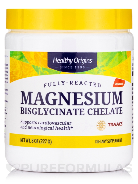 Magnesium Bisglycinate Chelate (TRAACS®) - 8 oz (227 Grams)