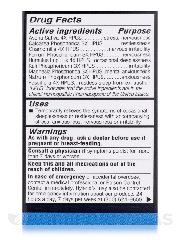 Calms Forté - 100 Tablets - Alternate View 7