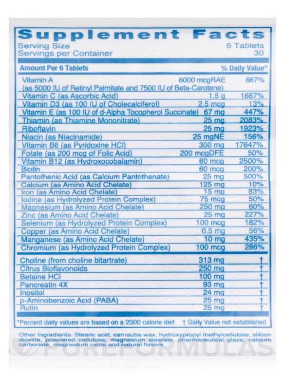 Optivite PMT - 180 Tablets - Alternate View 4