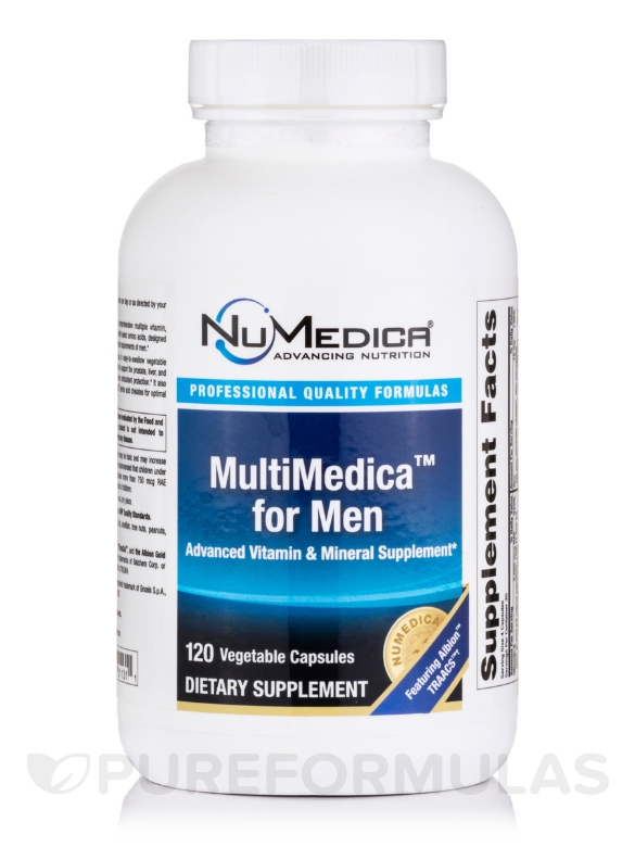 MultiMedica™ for Men - 120 Vegetable Capsules