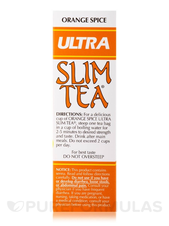 Ultra Slim Tea® Orange Spice - 24 Tea Bags (1.69 oz / 48 Grams) - Alternate View 2