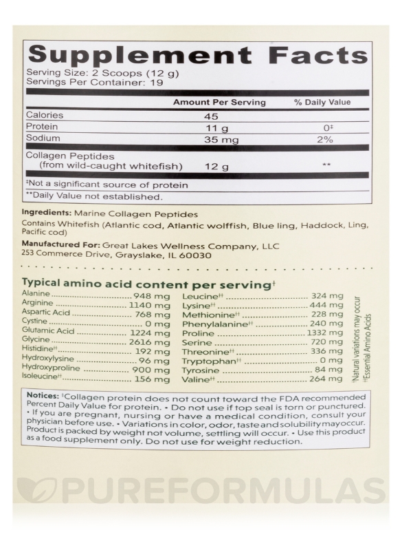  Unflavored - 8 oz (227 Grams) - Alternate View 1