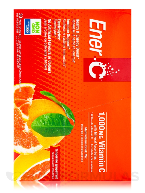 Ener-C Tangerine Grapefruit - 1 Box of 30 Packets - Alternate View 4