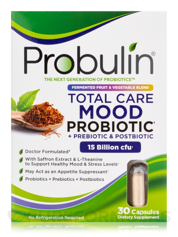 Total Care Mood Probiotic - 30 Capsules - Alternate View 3