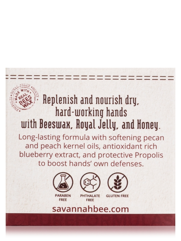 Beeswax & Royal Jelly Hand Cream - Honey Almond (Jar) - 3.4 oz (96 Grams) - Alternate View 6