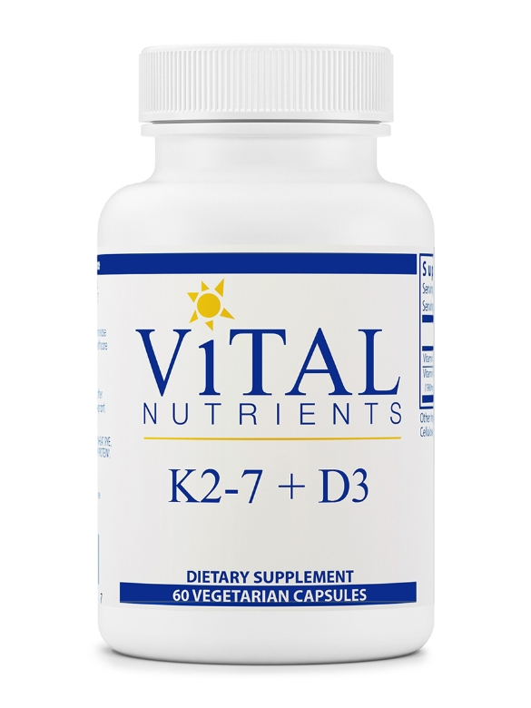 K2-7 + D3 - 60 Vegetarian Capsules