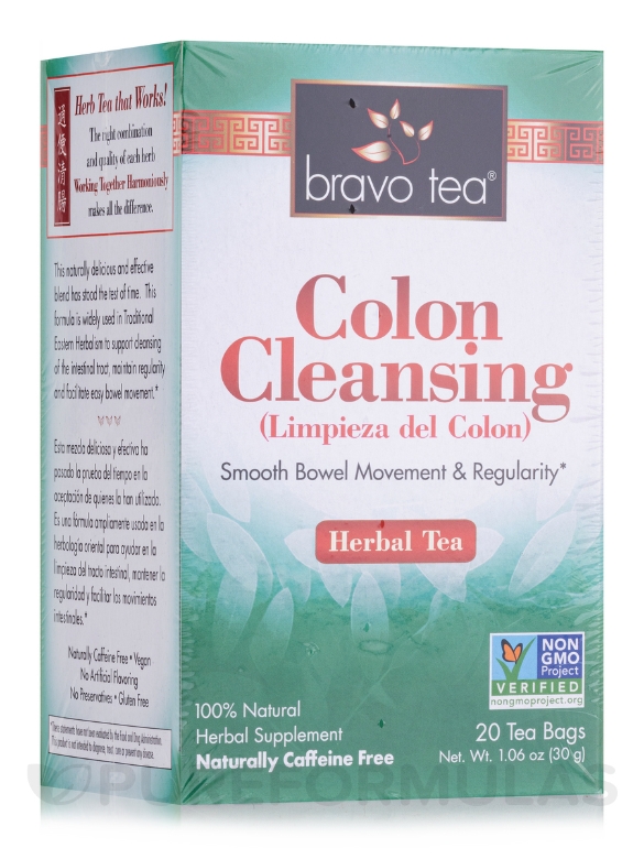 Colon Cleansing Herbal Tea - 20 Tea Bags