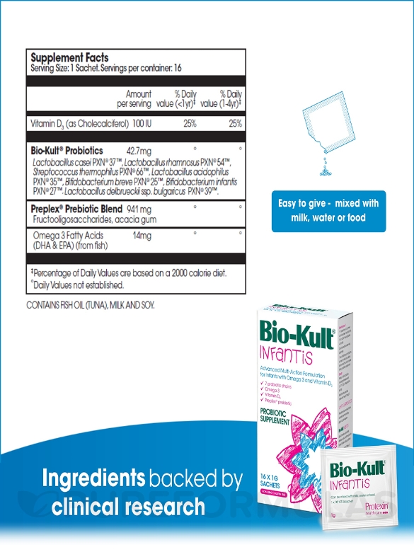 Bio-Kult® Infantis Probiotic - 16 Sachets - Alternate View 10