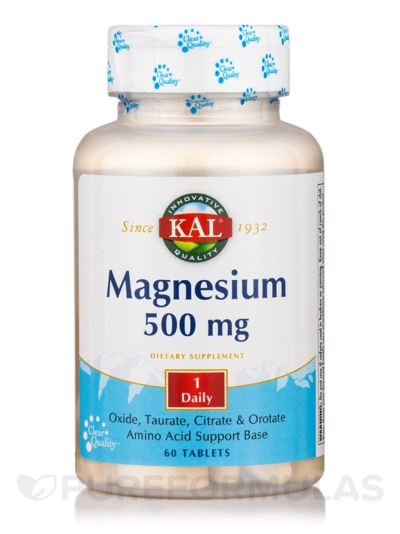 Magnesium 500 mg - 60 Tablets