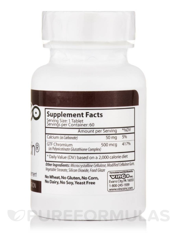 Chromacin® GTF - 60 Tablets - Alternate View 1