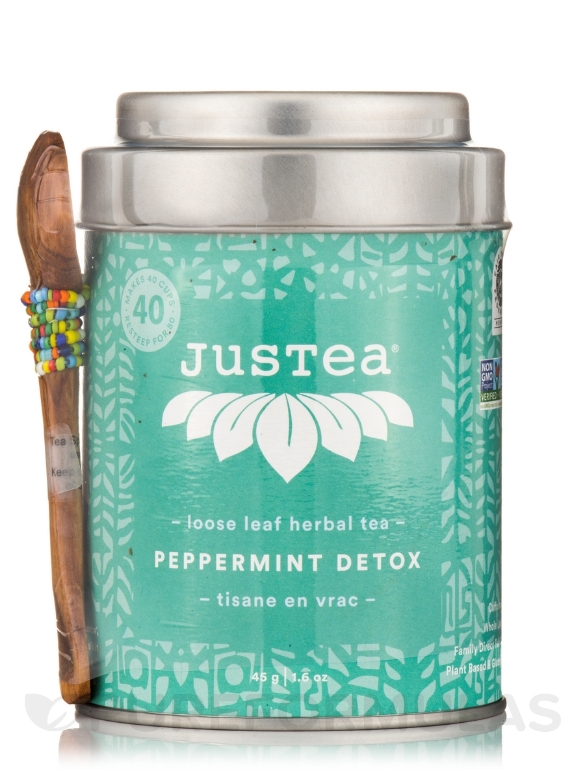 Peppermint Detox Tin - Loose Leaf Purple Tea - 1.6 oz (45 Grams)