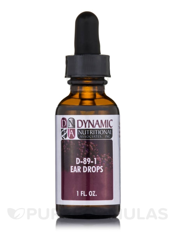 D-89-1 Ear Drops - 1 fl. oz