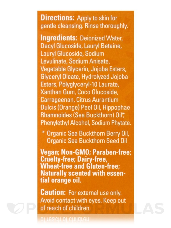 Sea Buckthorn Exfoliating Facial Cleanser - 4 fl. oz (120 ml) - Alternate View 6