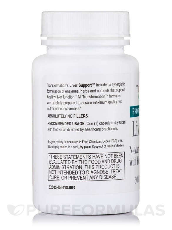 Liver Support - 60 Capsules - Alternate View 2