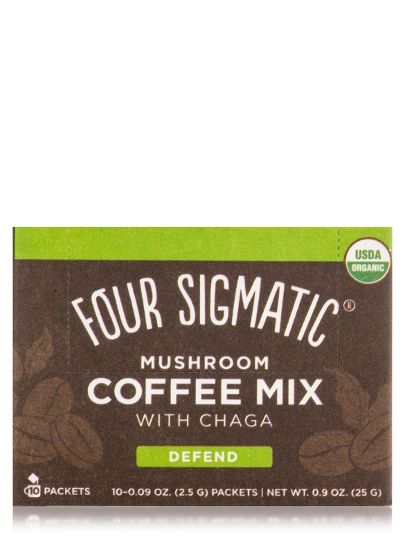 Mushroom Coffee Mix with Chaga - 10 Packets - Alternate View 3