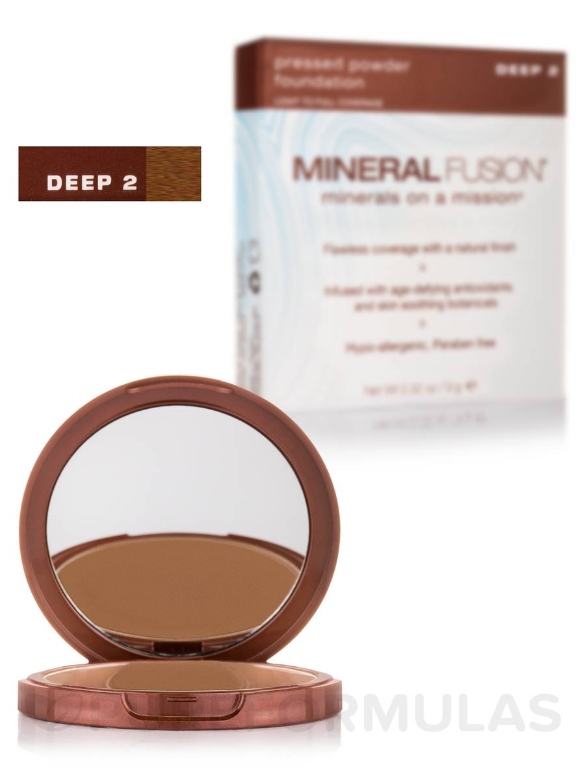 Pressed Powder Foundation - Deep 2 - 0.32 oz (9 Grams)