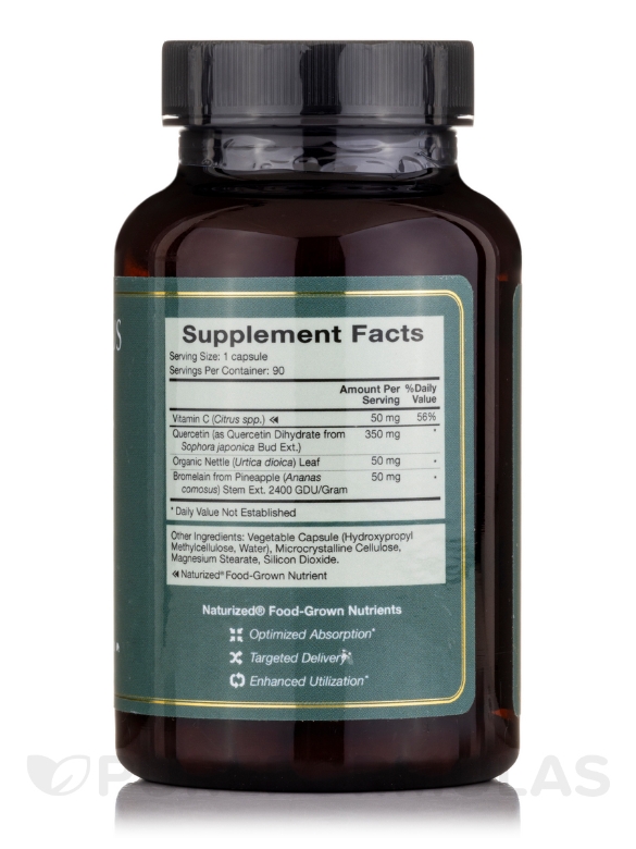 Quercetin Plus - 90 Capsules - Alternate View 1