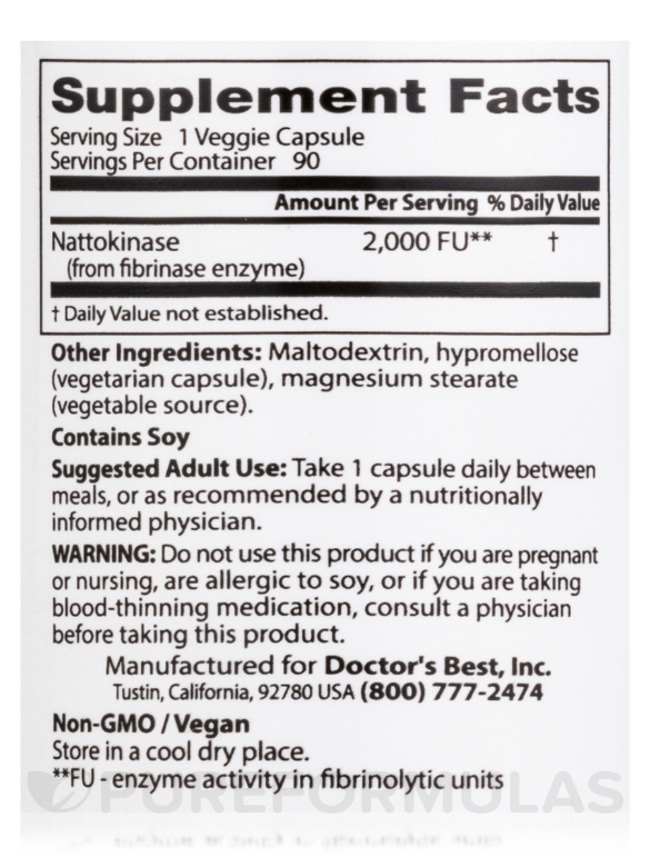 000 FUs - 90 Veggie Capsules - Alternate View 1