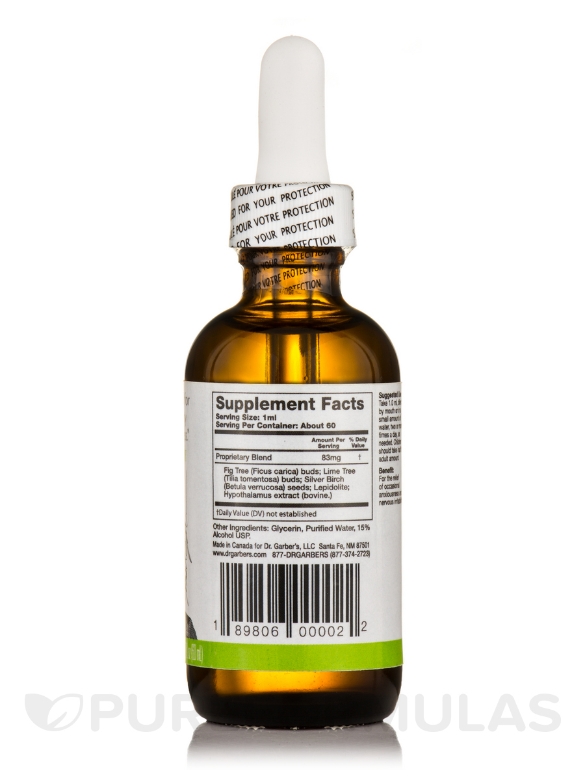 Anxiety Relief - 2 fl. oz (60 ml) - Alternate View 1