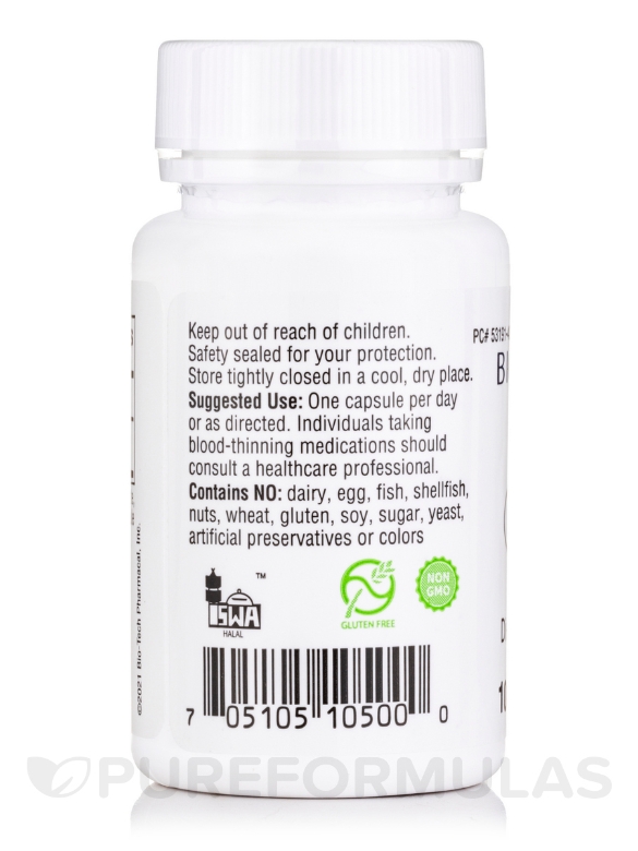 K1-1000™ (Vitamin K1) - 100 Capsules - Alternate View 2