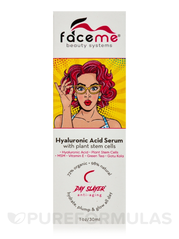 Hyaluronic Acid Serum with Plant Stem Cells - 1 oz (30 ml) - Alternate View 3