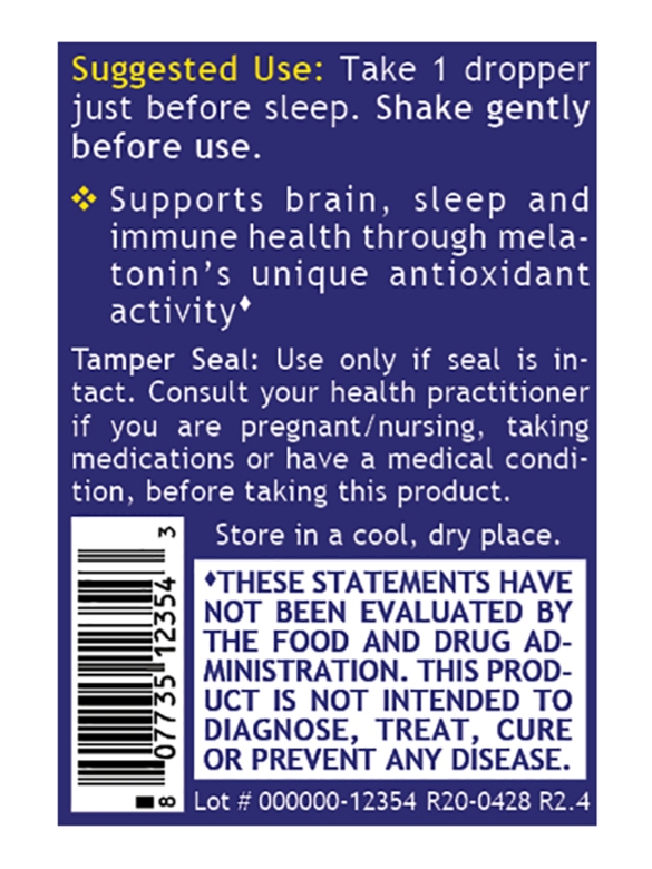 Qultured™ Melatonin Drops™ - 2 fl. oz (54 ml) - Alternate View 3