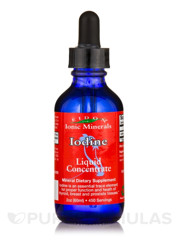 Liquid Iodine - 2 oz (60 ml) Concentrate (Glass Bottle)