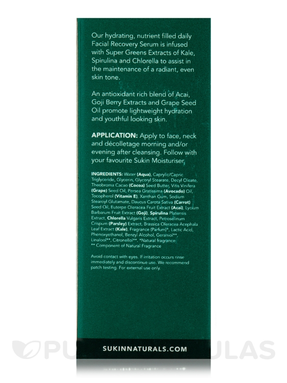 Super Greens Facial Recovery Serum - 1.01 fl. oz (30 ml) - Alternate View 5