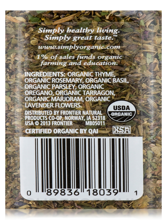 Herbes de Provence - 1 oz (28 Grams) - Alternate View 2