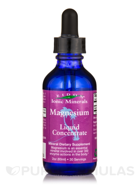 Liquid Magnesium - 2 oz (60 ml) Concentrate (Glass Bottle)