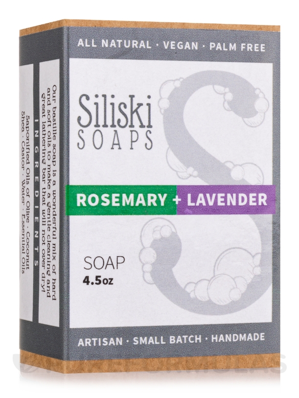 Bar Soap - Rosemary + Lavender - 4.5 oz