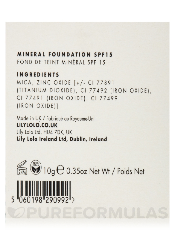 Mineral Foundation SPF 15 - Barely Buff - 0.35 oz (10 Grams) - Alternate View 4