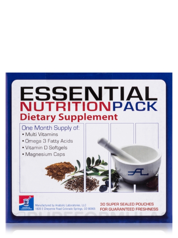 Essential Nutrition Pack - 30 Day Supply - Alternate View 3