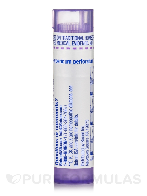 Hypericum Perforatum 200ck - 1 Tube (approx. 80 pellets) - Alternate View 4