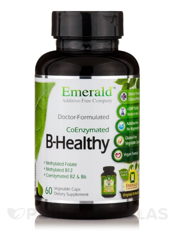 B Healthy (Co-Enzymated) - 60 Vegetable Capsules