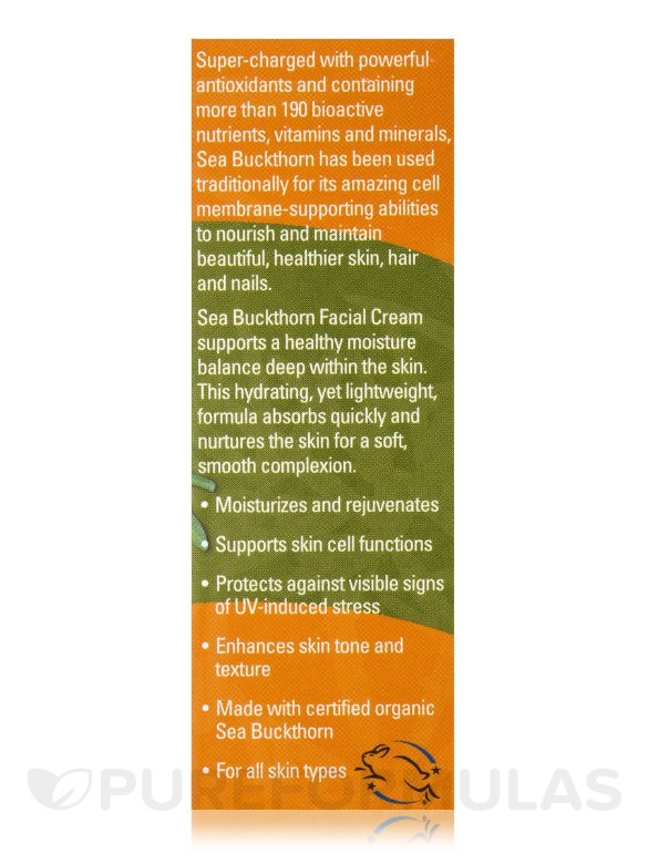 Sea Buckthorn Facial Cream - 1 fl. oz (30 ml) - Alternate View 5