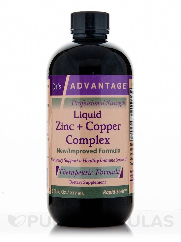 Liquid Zinc and Copper Complex - 8 fl. oz (237 ml)