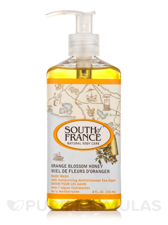 Hand Wash Liquid Orange Blossom Honey - 8 fl. oz (236 ml)