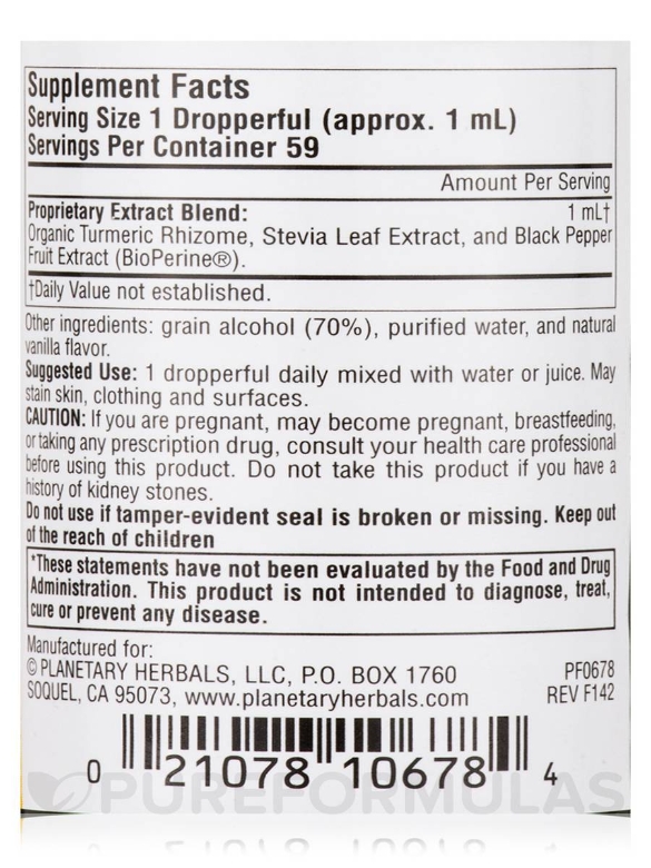 Full Spectrum Turmeric Liquid - 2 fl. oz (59.14 ml) - Alternate View 3