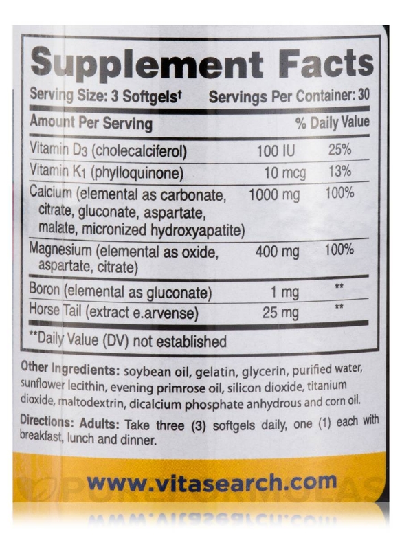 Liquid Calcium with Magnesium™ 1000 mg / 400 mg - 90 Softgels - Alternate View 3