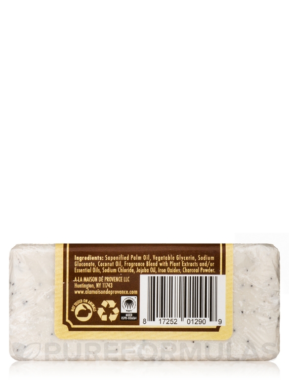 Coconut Charcoal Soap Bar - 8.8 oz (250 Grams) - Alternate View 3