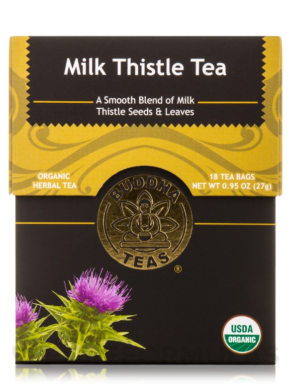 Organic Milk Thistle Tea - 18 Tea Bags - Alternate View 2