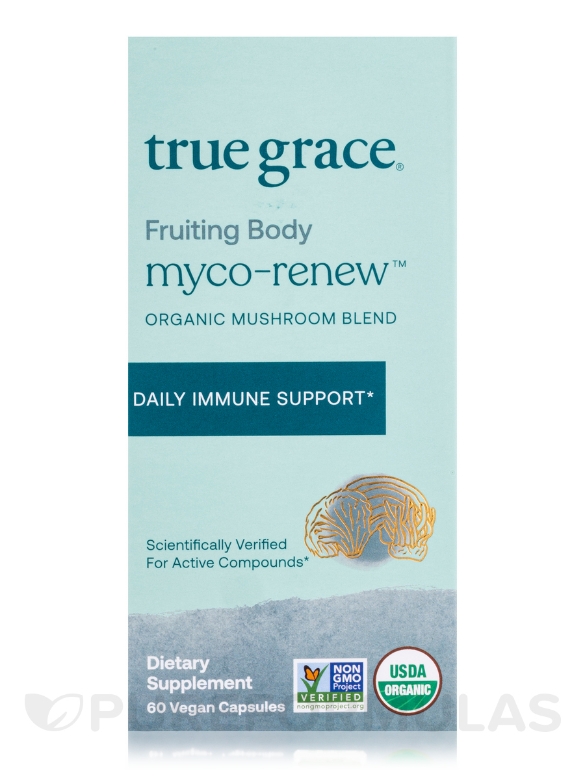 Organic Myco-Renew™ Blend - 60 Vegan Capsules - Alternate View 3