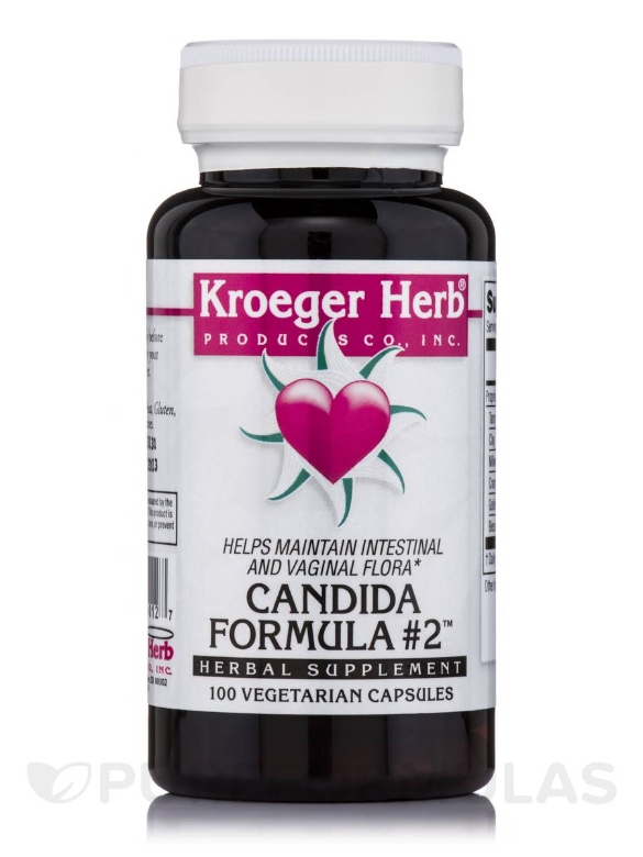 Candida Formula #2 - 100 Vegetarian Capsules