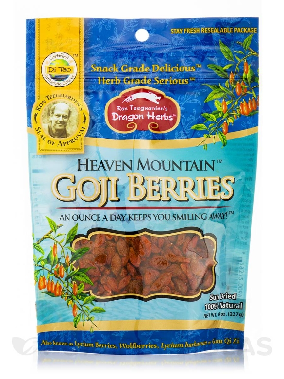 Heaven Mountain Goji Berries - 8 oz (227 Grams)