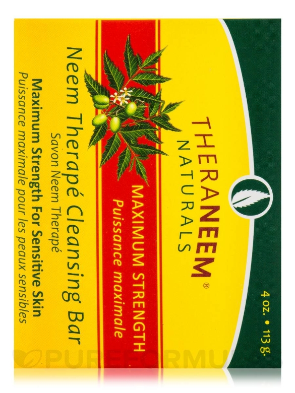 TheraNeem® Naturals Maximum Strength Neem Oil Cleansing Bar