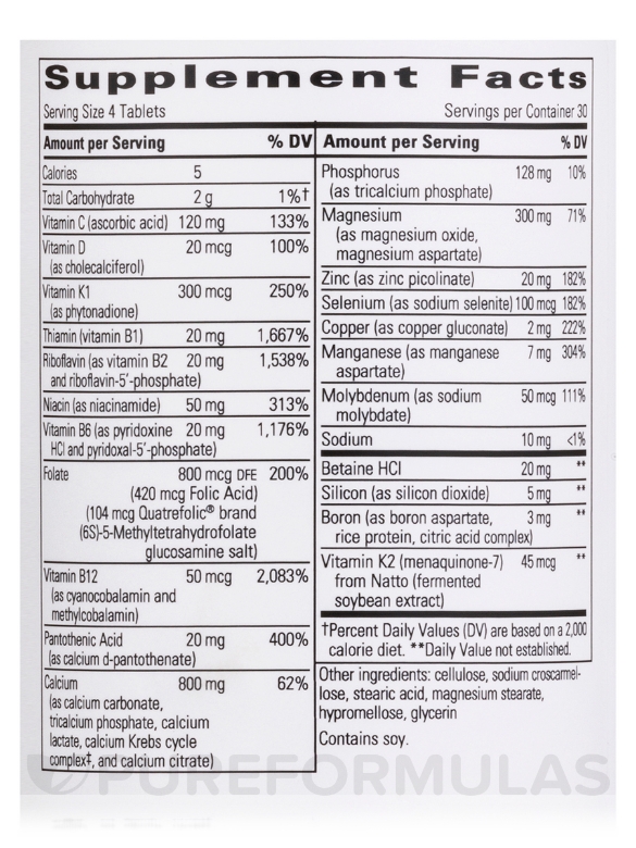 OsteoPrime® Ultra - 120 Tablets - Alternate View 4